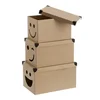 Dětské úložné boxy v sadě 10 ks Smile