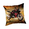 Dětský polštářek Motorbike červený 40x40 cm