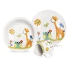 Dětský porcelánový jídelní set Orion Giraffe