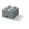 Dětský šedý úložný box s zásuvkou LEGO®