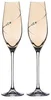 Diamante Silhouette Amber Sklenice na sekt 210 ml, 2 ks