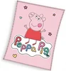 Dívčí coral fleece deka Peppa Pig Prasátko Pepa 110x140 cm
