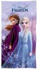 Dívčí plážová osuška Frozen Anna a Elsa 70x140 cm