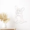 Dřevěná dekorace psa Corgi s výběrem barev