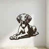 Dřevěná dekorace psa Vizsla Wenge 40x36 cm