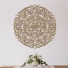 Dřevěná mandala Láska na zeď, 80 cm, výběr barvy