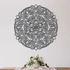 Dřevěná mandala Láska s barevným výběrem 60 cm