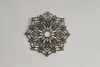 Dřevěná mandala na zeď 30x30 cm Ořechová
