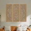 Dřevěná mandala QUADRO 3D, 72x60 cm