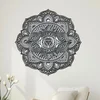 Dřevěná mandala Rovnováhy 60x60 cm