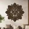 Dřevěná mandala Síla Okamžiku 40 cm s výběrem dekoru