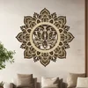 Dřevěná mandala Síla Okamžiku 40 cm