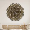 Dřevěná mandala Srdcem k úsměvu 40 cm