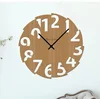 Dřevěné nástěnné hodiny HALF