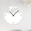 Dřevěné nástěnné hodiny Setkání