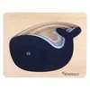 Dřevěné puzzle Whale Kindsgut