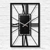 Dřevěné římské hodiny Arch Deco
