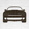 Dřevěný 3D obraz Dodge Challenger SRT