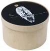 Dřevěný box na pečivo s prkénkem Owl