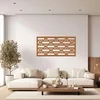 Dřevěný dekorační panel LINES Třešeň 40x80 cm