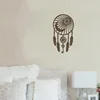 Dřevěný lapač snů Moon na zeď 40x80 cm Ořech