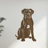 Dřevěný obraz Cane Corso Ořech 26x40 cm