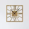 Dřevo života SQUARE nástěnné hodiny 35x35 cm