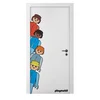 Dveřní samolepka Puerta Playmobil 45×100 cm