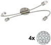 Eglo LED Bodové Svítidlo MY CHOICE 4xE14 4W Chrom