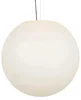 Elegantní bílá venkovní závěsná lampa IP65 77 cm - Nura