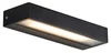 Elegantní černé venkovní svítidlo s LED IP65 - Hannah