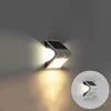 Elegantní Solární Venkovní Svítidlo s Detektorem Pohybu – Bílý Design Daya