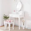 Elegantní toaletní stolek BAROCCO ROSE s vintage dekoracemi + dárek houbička na make-up zdarma