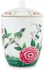 Elegantní úložná nádoba Pip Studio Blushing Birds 1,5l, bílá