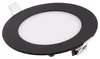 Elegantní vestavěný LED panel T-LED 6W, kulatý, 120mm, teplé bílé světlo