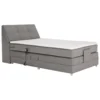 Elektrická polohovací boxspring GERONA NEW 120×200 šedá
