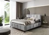 ELTAP Postel Eridano tmavomodrá Velvetmat 40 160x200