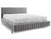 ELTAP Postel s úložným prostorem 160x200 tmavomodrá velvetmat