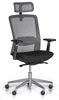 Ergonomická kancelářská židle BACK v šedé a černé