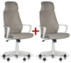 Ergonomická kancelářská židle FRESH, béžový design + Akce 1+1 zdarma