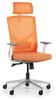 Ergonomická kancelářská židle JOY v oranžové barvě
