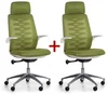 Ergonomická kancelářská židle SITTA WHITE se síťovaným opěrákem