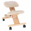 Ergonomická klekačka GROCO – krémová/buk