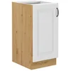 Falco Stipe 40 D 1F BB – kuchyňská skříňka bílá/dub artisan