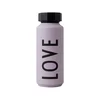 Fialová termo láhev Design Letters Love 500 ml