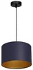 Fialovo-zlatý závěsný lustr ARDEN od Luminex, 25 cm, 1xE27 60W