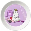 Fialový porcelánový talíř Snorkmaiden 19 cm