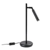 Fideus Černá stolní lampa 43 cm