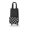 Foldabletrolley Dots White – taška na kolečkách Reisenthel