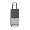 Foldabletrolley Reisenthel – skládací taška na nákupy, šedá Herringbone